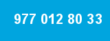 977 012 80 33